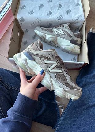 New balance 9060 brown white 2