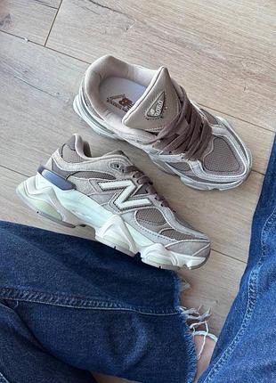 New balance 9060 brown white 8