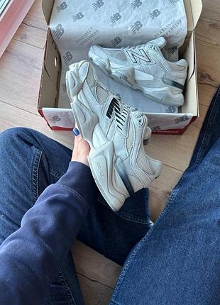 New balance 9060 light silver 4
