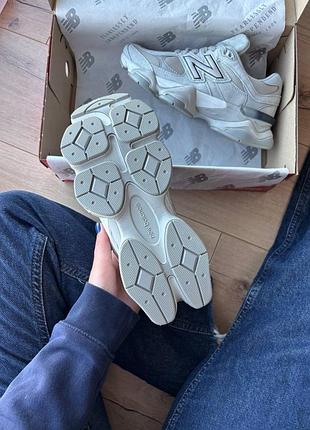 New balance 9060 light silver 5