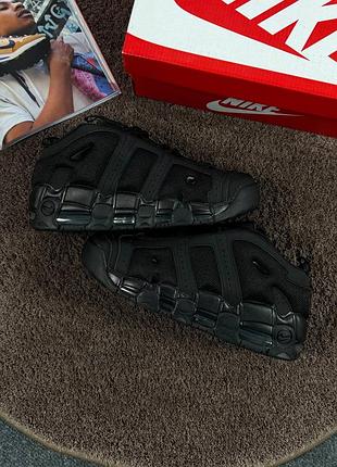 Nike air more uptempo black 4