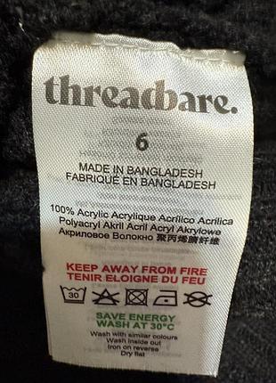 Вязаное платье-пуловер threadbare 5