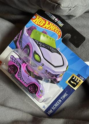 Hot wheels monster high ghoul mobile hw screen time 1/10