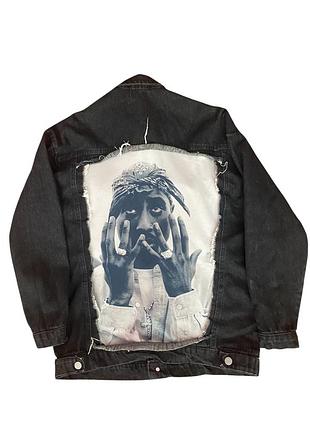 Джинсова куртка a. w brand