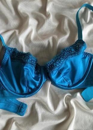 Новый бирюзовый красивый бюстгальтер 65 в / 30 в, m&amp;s, банглашет