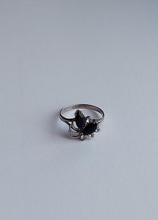 Винтажное серебряное кольцо 2