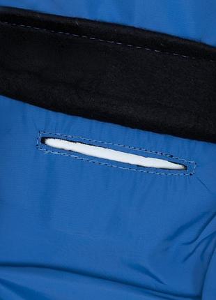 Дождевик-куртка флис синий m-146 8