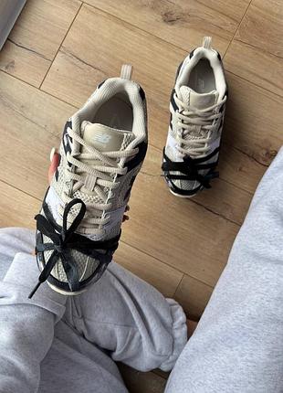 New balance 530 custom black beige silver 6