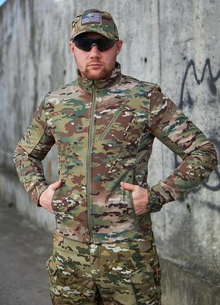 Кофта soft shell военная, warchief multicam 2