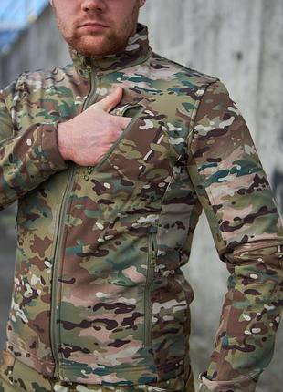 Кофта soft shell военная, warchief multicam 3