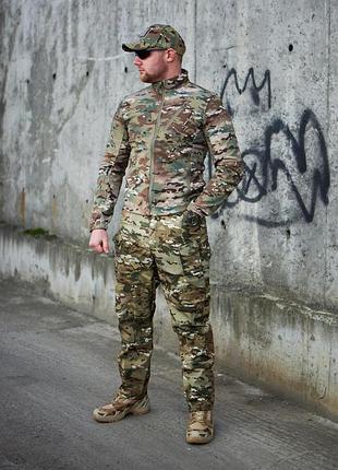 Кофта soft shell военная, warchief multicam 7