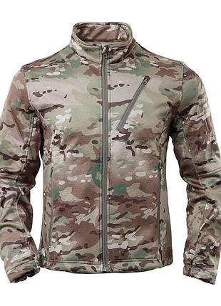 Кофта soft shell военная, warchief multicam 10