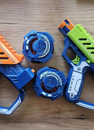 Игрушечный набор пистолетов для лазертага silverlit laser m.a.d.