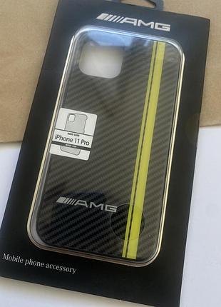 Оригінальний чохол mercedes-amg для iphone 11 pro
