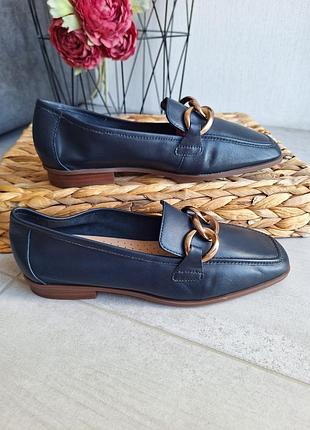Новые лоферы натуральная кожа clarks 40-41