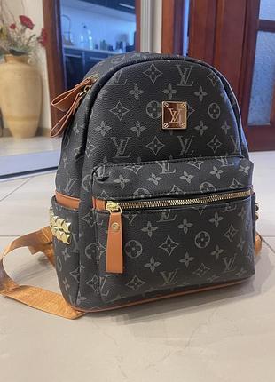 Рюкзак, рюкзак louise vuitton , louise vuitton, большой рюкзак, кожаный рюкзак