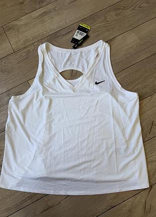 Жіноча майка nike біла