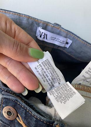 Джинси zara вільного крою 10