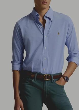 Мужская рубашка ralph lauren custom fit размер s, оригинал.