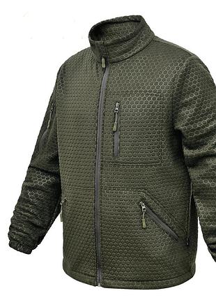 Флисовая кофта militex windblock tactical khaki mod. 4