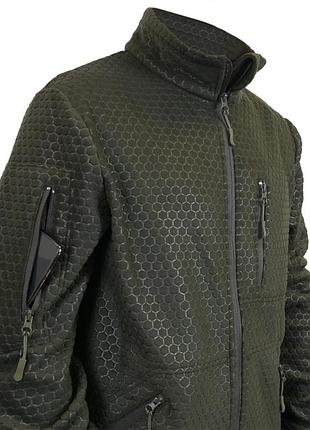 Флисовая кофта militex windblock tactical khaki mod. 4 3