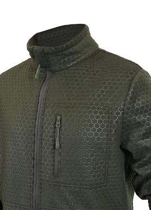Флисовая кофта militex windblock tactical khaki mod. 4 5