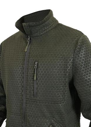Флисовая кофта militex windblock tactical khaki mod. 4 7