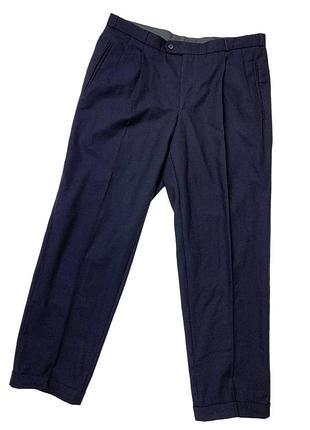 Herringbone wool trousers 2-tuck брюки з защипами 2