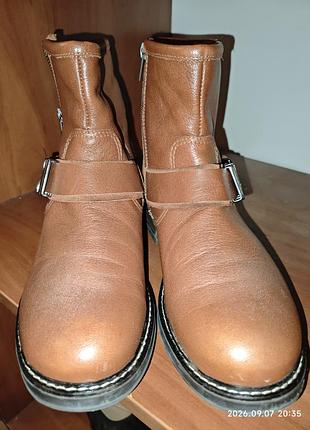 Сапоги кожа clarks р 39 4