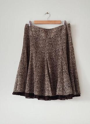 Ефектна спідниця h&m в леопардовий принт 🐆