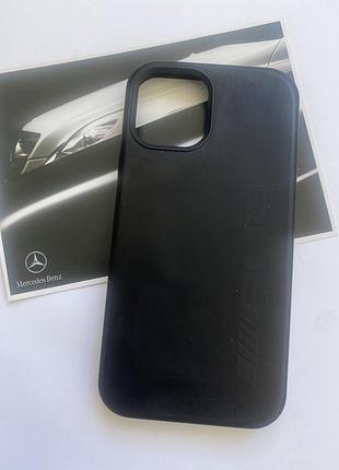 Чехол на телефон айфон  iphone 12 / 12 pro mercedes amg collection , оригинал