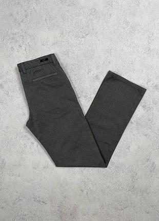 1330 / сірі брюки hugo boss regular fit, штани, хюго босс. хьюго, оригінал