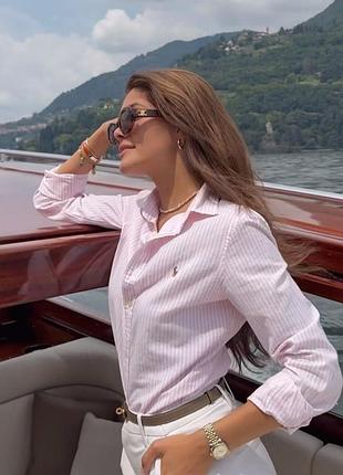 Рубашка в полоску pilo ralph lauren 3