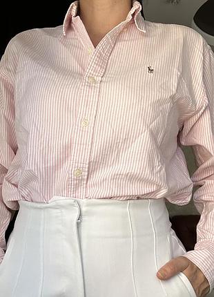 Рубашка в полоску pilo ralph lauren 8