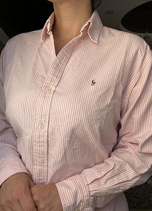 Рубашка в полоску pilo ralph lauren 9