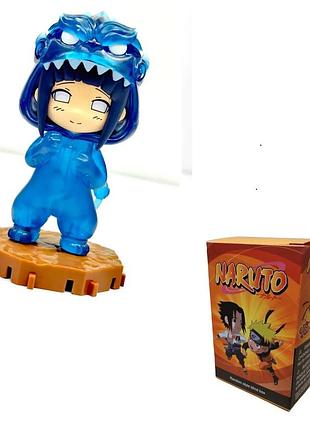 Колекційна фігурка naruto pajamars series — хіната в піжамі, 10 см наруто в фірмовій коробочці