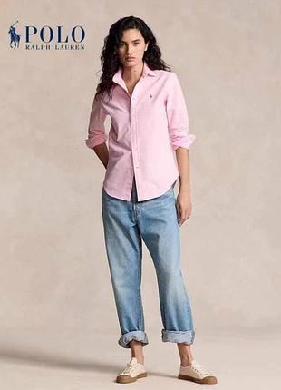 Розовая рубашка polo ralph lauren 2