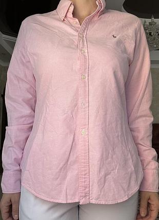 Розовая рубашка polo ralph lauren 3
