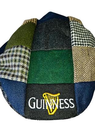 Стильная кепка-шотландка guiness