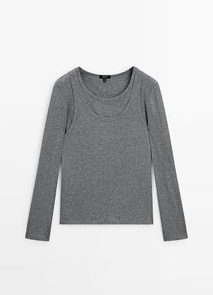 Лонгслів massimo dutti 5
