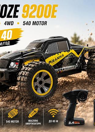 Машинка на пульте rc радиоуправляемая машинка enoze 9200e 1:10 внедорожник 4wd до 40 км ч для бездорожья с большими колесами