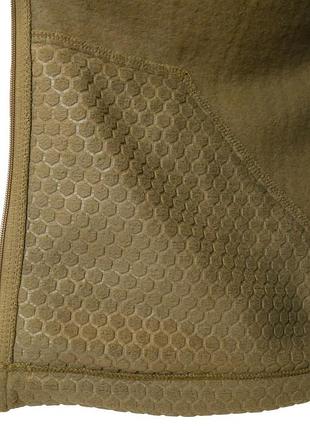 Флисовая кофта militex windblock tactical coyote mod. 4 7