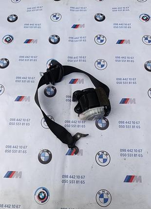 Ремінь пас безпеки передній лівий водія (чорний) l bmw x3 f25 x4 f26 11-17 бмв ф25 ф26 72117367249, 7367249, 72117258435, 7258435