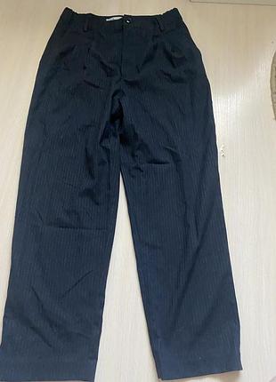 Штани zara в тонку смужку
