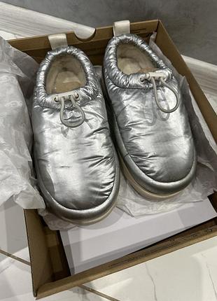 Уггі ugg classic maxi clog metallic 10