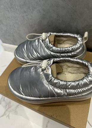 Уггі ugg classic maxi clog metallic 5