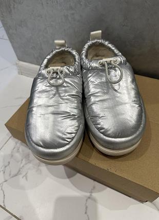 Уггі ugg classic maxi clog metallic 6