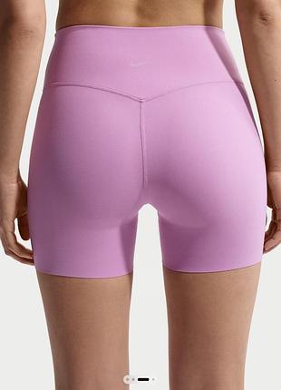 Шорти/велосипедки nike zenvy women's high-waisted 5" biker shorts