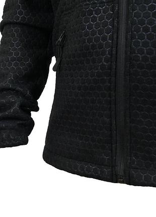 Флисовая кофта militex windblock tactical black mod. 4 4