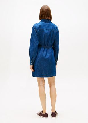 Джинсовое мини-платье tommy hilfiger с карманами 3
